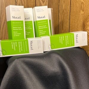 Murad Retinol Youth Renewal Serum in Green and White Packaging $40 each